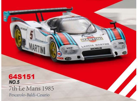 1/64 1985 Lancia LC2 #5 Pescarolo/Baldi/Cesario 7th Le Mans - Spark - SPA 64S151
