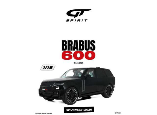 1/18 - 2025 Brabus 600, black - GT Spirit - GT592