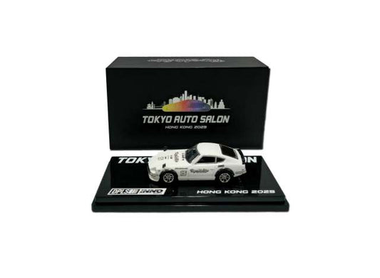 1/64 Honda S2000 *DPLS x Inno64*, white  TMCS 2025 Event Edition - Inno64 - IN64-DPLS-TASHK