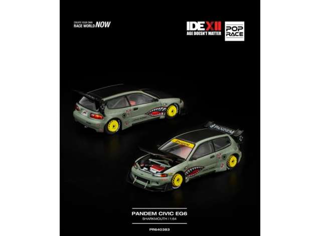 1/64 - Pandem Civic EG6 *Sharkmouth*  IDE (Indonesia Diecast Expo) XII Event - Poprace - PR640383