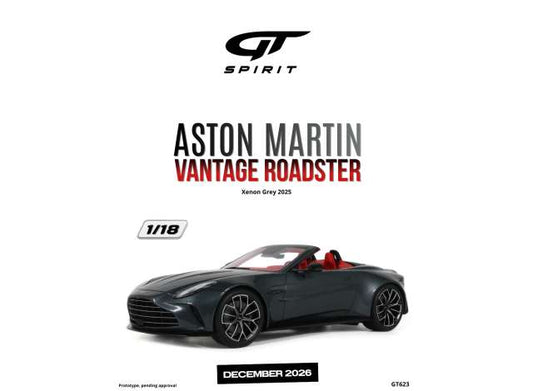 1/18 - Aston Martin Vantage Roadster xenon grey- GT Spirit - GT623