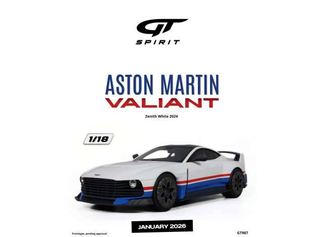 1/18 - 2024 Aston Martin Valiant zenith white - GT Spirit - GT987