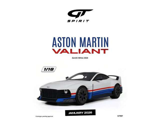 1/18 - 2024 Aston Martin Valiant zenith white - GT Spirit - GT987