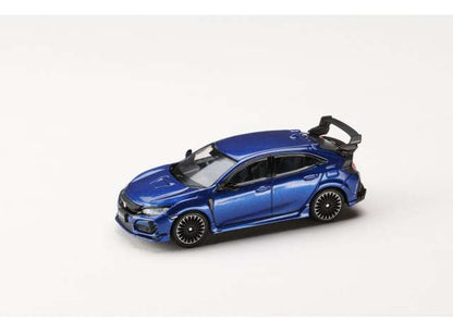 1/64 2017 Mugen Civic Type R (FK8), racing blue pearl - Hobby Japan - HJDM011-24