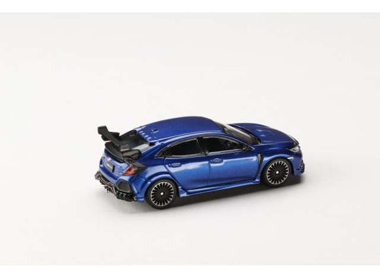 1/64 2017 Mugen Civic Type R (FK8), racing blue pearl - Hobby Japan - HJDM011-24