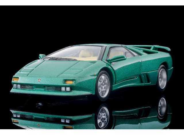 1/64 Lamborghini Diablo SE30, green - Tomica Limited Vintage - TLV-N-Lamborghini-gr