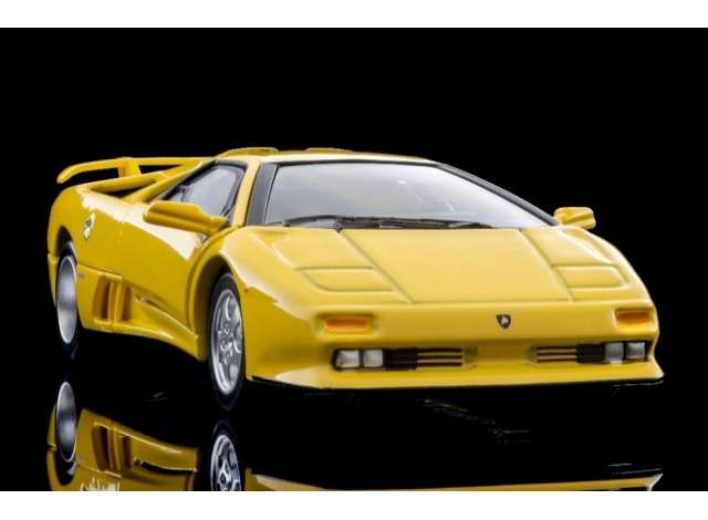 1/64 Lamborghini Diablo SE30, yellow - Tomica Limited Vintage - TLV-N-Lamborghini-y