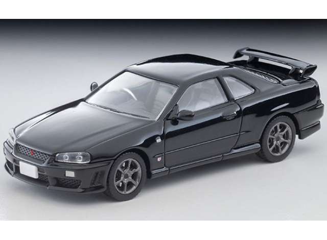 1/64 2000 Nissan Skyline 25GT Turbo, black - Tomica Limited Vintage - TLV-N353c