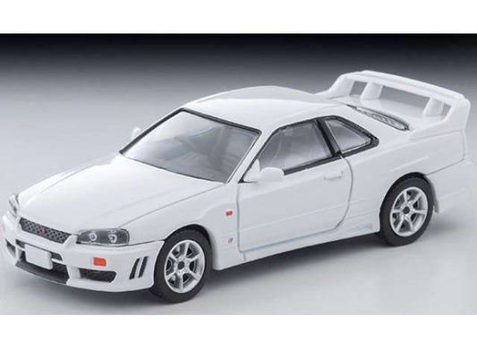 1/64 1998 Nissan Skyline 25GT Turbo, white - Tomica Limited Vintage - TLV-N365b