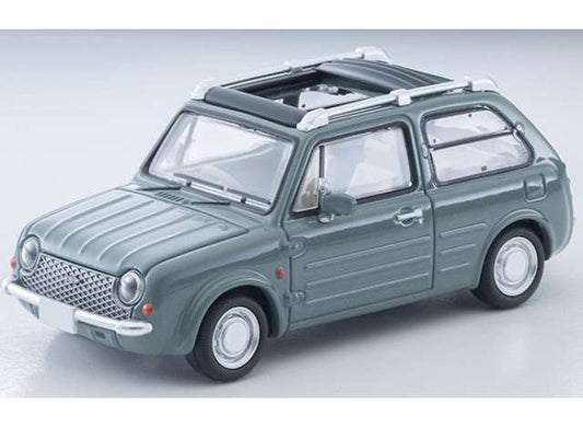 1/64 1989 Nissan PAO Canvas Top, olive grey - Tomica Limited Vintage - TLV-N394b  ***Pre order***