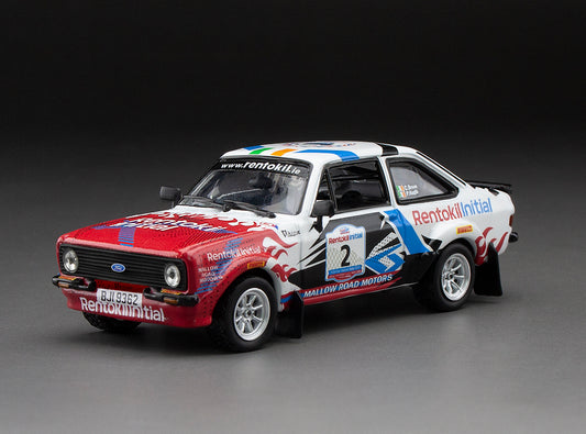 1/43 Ford Escort RS 1800 MKII - Rentokil Initial Killarney Historic Stages Rally 2019 #2 flag Breen Craig  Nagle Paul