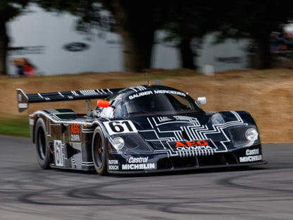1:64  Sauber Mercedes C9 1988 Le Mans (4 Colours) - TPC x YS Model