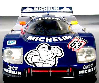 1:64  Sauber Mercedes C9 1988 Le Mans (4 Colours) - TPC x YS Model
