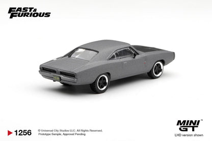 1/64 Dodge Charger "Fast Five" Dominic Toretto - Mini GT - MGT01256-BL