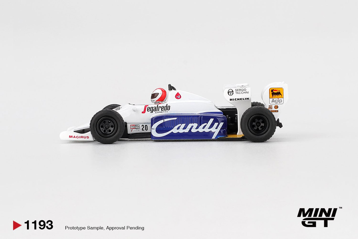 1/64 - TOLEMAN TG184 NO.20 JOHNNY CECOTTO 1984 MONACO GRAND PRIX - MiniGT - MGT01193