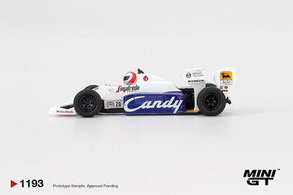 1/64 - TOLEMAN TG184 NO.20 JOHNNY CECOTTO 1984 MONACO GRAND PRIX - MiniGT - MGT01193