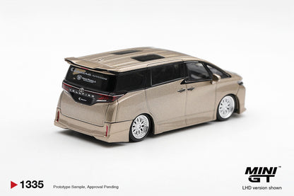 1/64 TOYOTA VELLFIRE 40 KUHL GOLD METALLIC - Mini GT - MGT01335