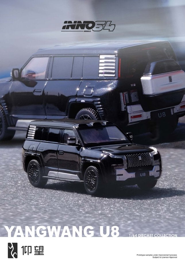1/64 YANGWANG U8 Black - Inno64 - IN64-YWU8-BLACK