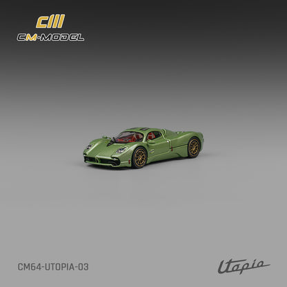 1:64 Pagani Utopia (Metallic green) -  CM Models - CM64-Utopia-03