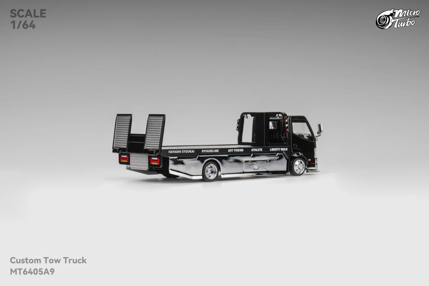 1/64 - 300 series flatbed trailer Custom Tow Truck LBWK - Micro Turbo