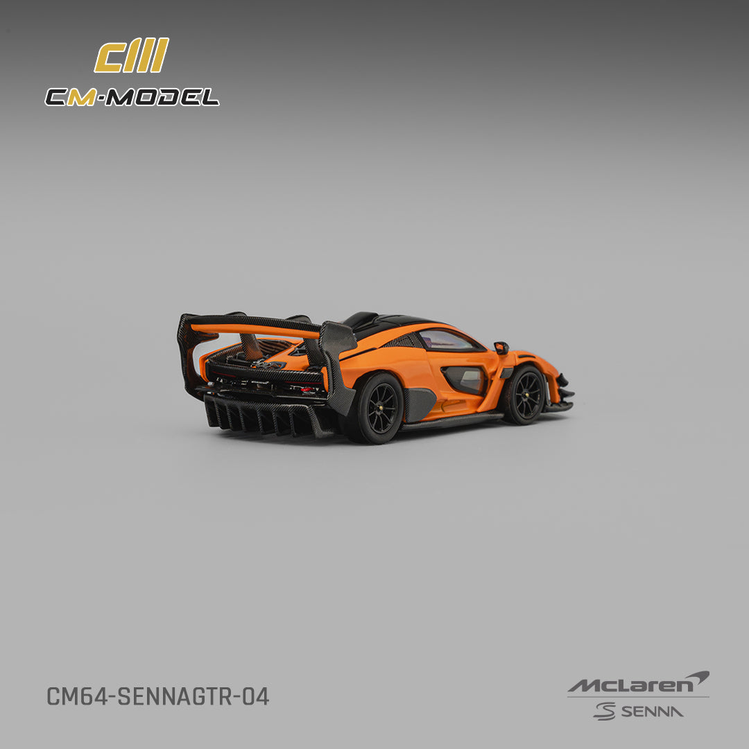 1/64 Mclaren Senna GTR  Papaya orange GTR  - CM Models - CM64-SennaGTR-04