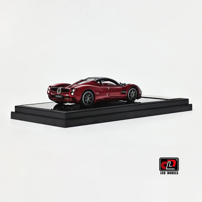 1/64 Pagani Utopia Roadster Red Carbon - LCD Models - LCD64047-CR
