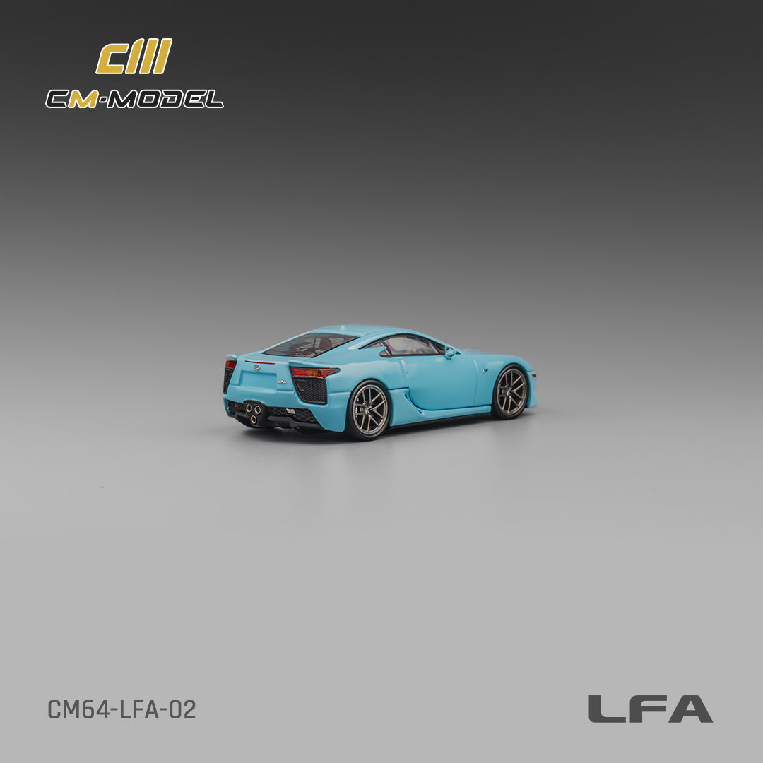 1:64 Lexus LFA Baby Blue LFA - CM Models - CM64-LFA-02