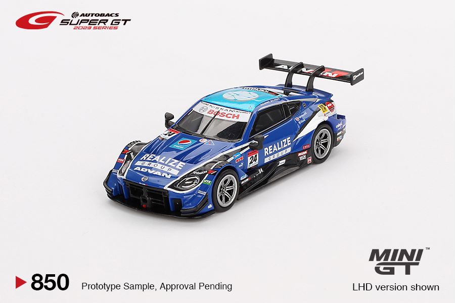 1/64 Nissan Z GT500 #24 "REALIZE CORPORTATION ADVAN Z"  KONDO RACING 2023 SUPER GT SERIES - MGT00850-BL