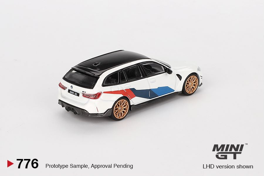 1/64 BMW M3 M PERFORMANCE TOURING ALPINE WHITE (RHD) - MGT00776-R