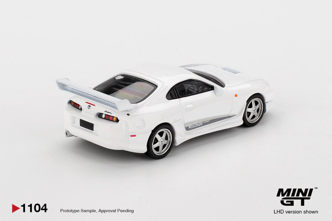 1/64 TOYOTA SUPRA VEILSIDE COMBAT V-I WHITE  - MiniGT - MGT01104