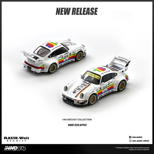 1/64 RWB 930 #89 Apple Livery  - Inno64 - IN64-RWB930-APPLE