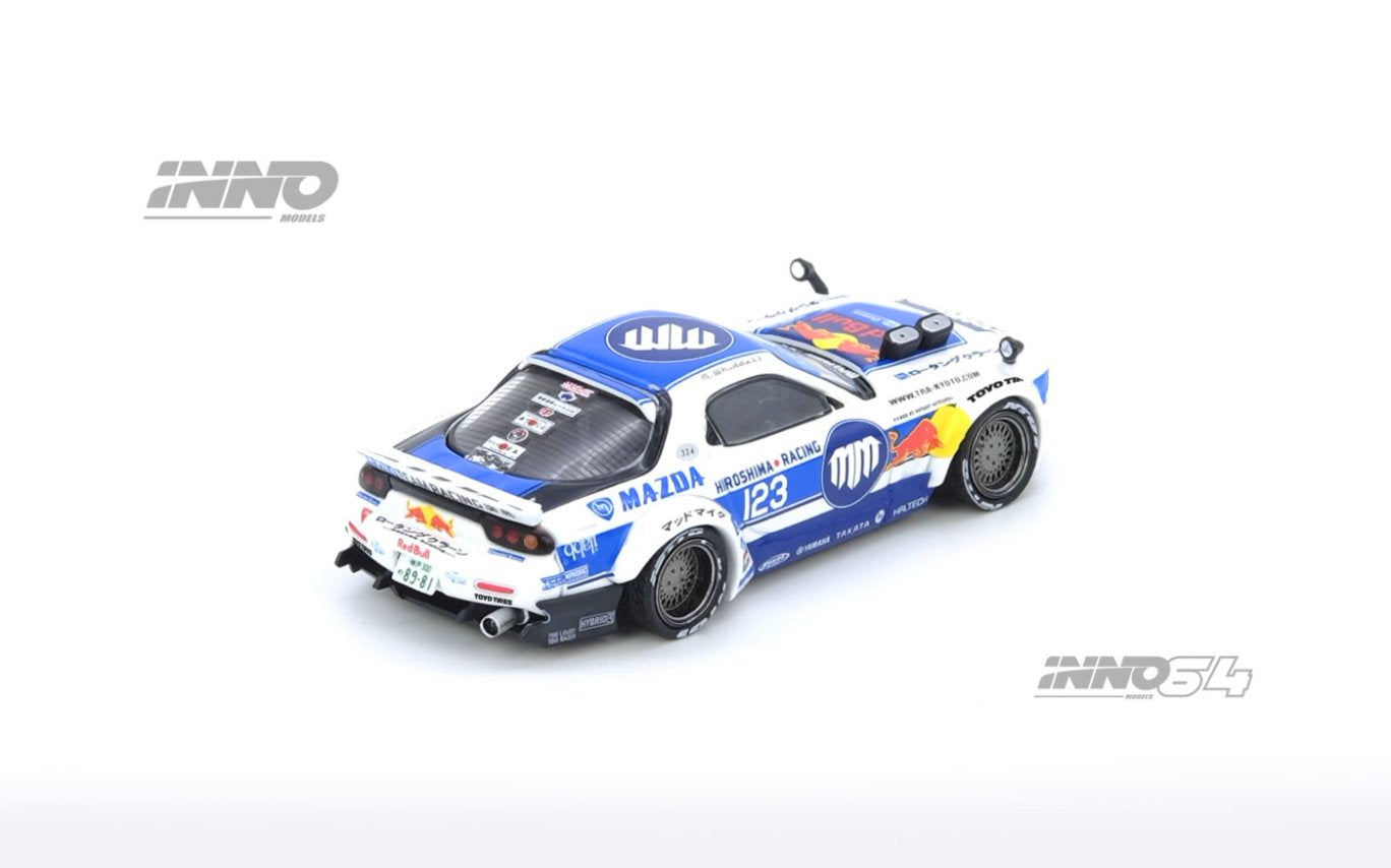 1/64 MAZDA RX7 (FD3S) "PANDEM ROCKET BUNNY" MADBUL MADLAB COLLECTION 001 - Inno64 - IN64-MADLAB01-MADBUL