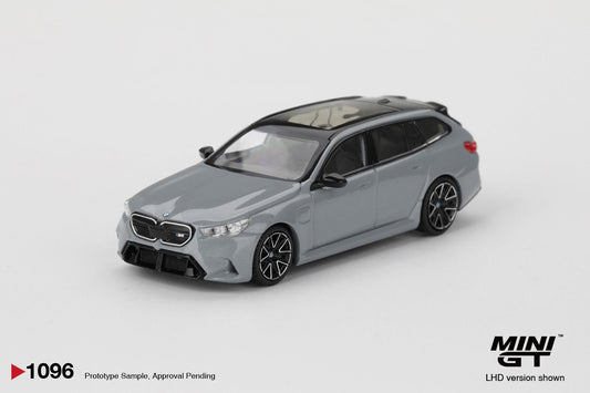 1/64 BMW M5 TOURING (G99) BROOKLYN GREY METALLIC  - MiniGT - MGT01096