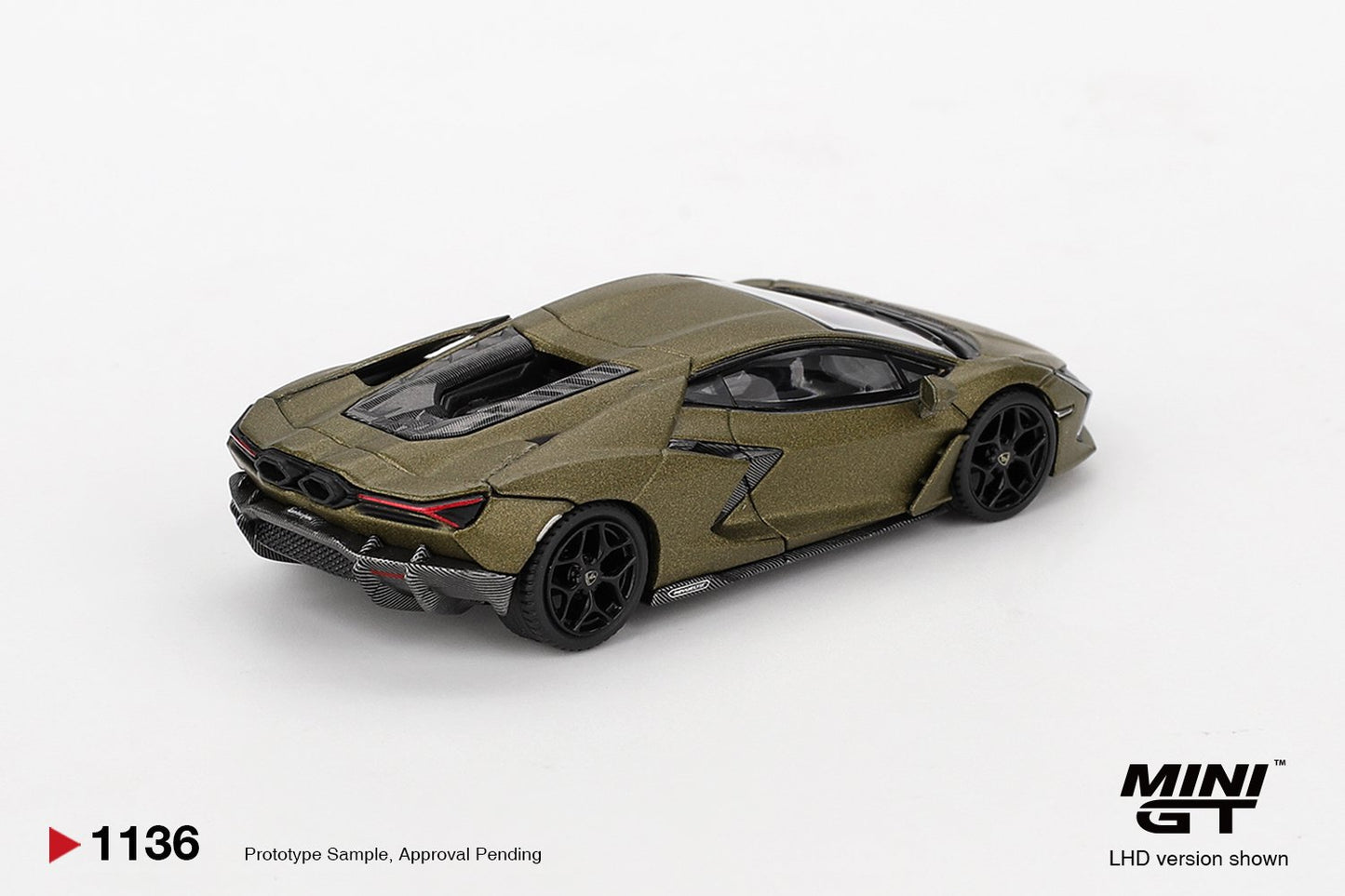 1/64  LAMBORGHINI REVUELTO VERDE GEA MATTE (RHD) - MiniGT - MGT01136