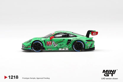 1/64 PORSCHE 911 GTS R (992) NO.77 AO RACING 2025 IMSA SEBRING 12 HRS CLASS WINNER - Mini GT - MGT01218