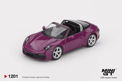 1/64 - PORSCHE 911 (992.1) RUBYSTONE RED SET - MiniGT - MGTS0021