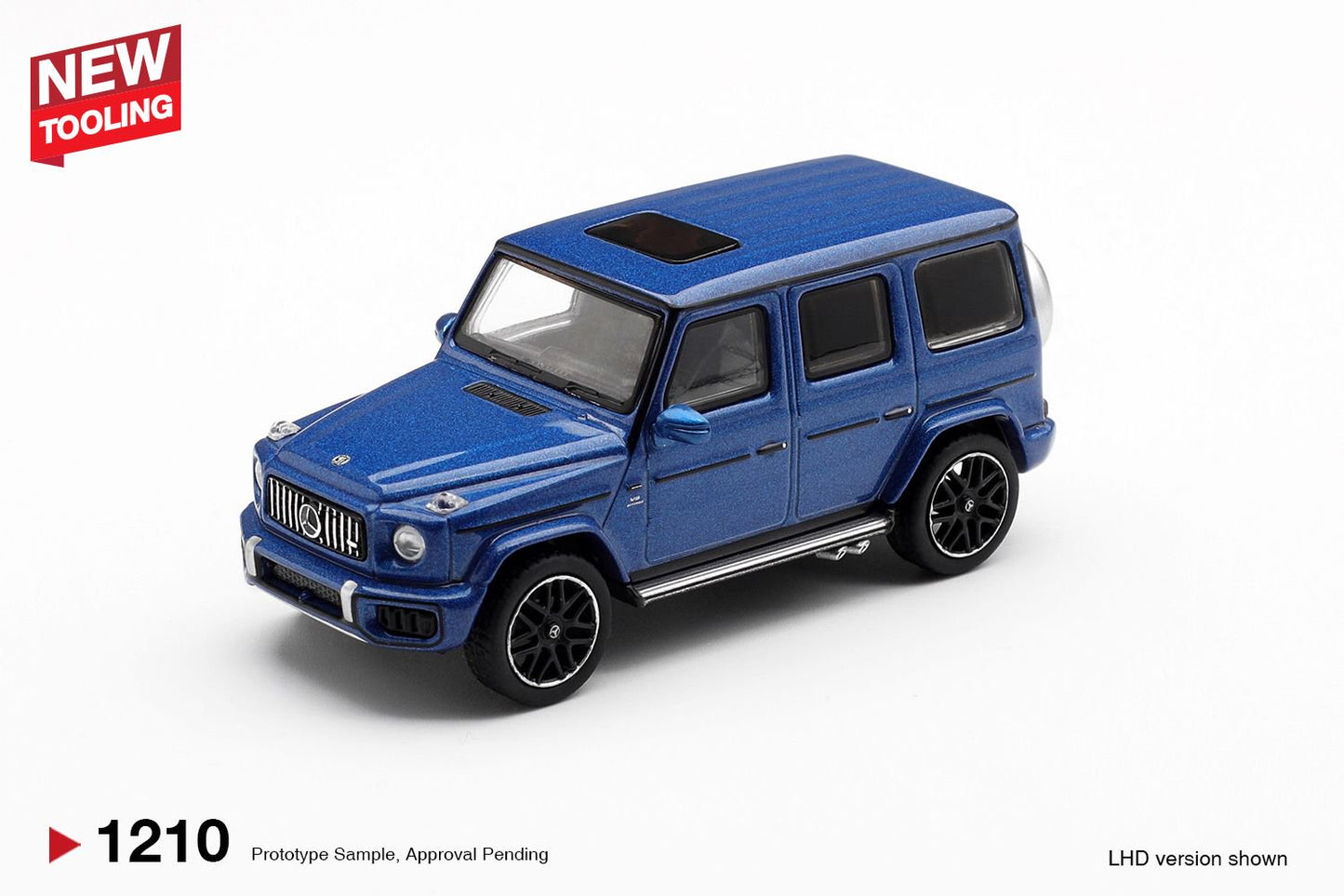 1/64 - Mercedes-AMG G 63 Dark Blue Metallic - MiniGT - MGT01210