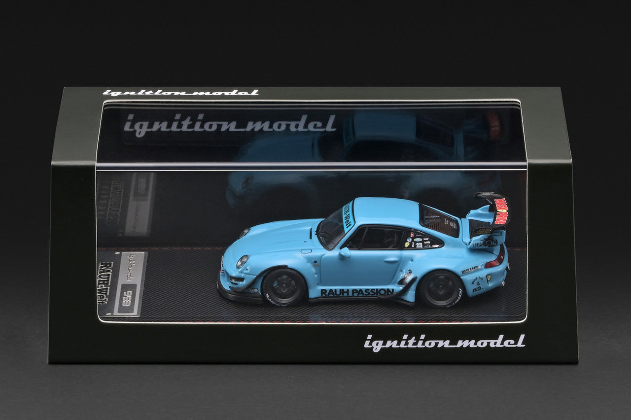1/64 RWB 993 Light Blue - Ignition Models - IG4211