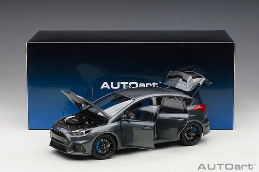 1/18 FOCUS RS 2016 - MAGNETIC GREY - Autoart - 72954