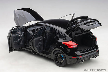 1/18 FOCUS RS 2016 - BLACK - Autoart - 72952