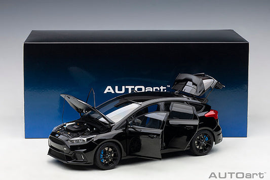 1/18 FOCUS RS 2016 - BLACK - Autoart - 72952