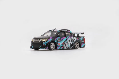 1/64 Isuzu D-Max 2018 - Low Rider HKS -RHD (TDE2025) - BM Creations - 64B0463