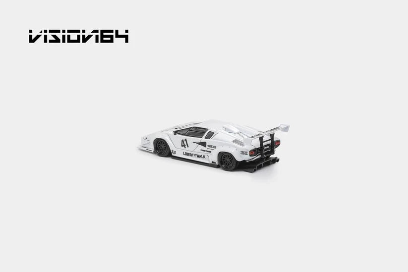 1/64 Lamborghini Countach LB Works - Vision64 - 3 colours deluxe box.