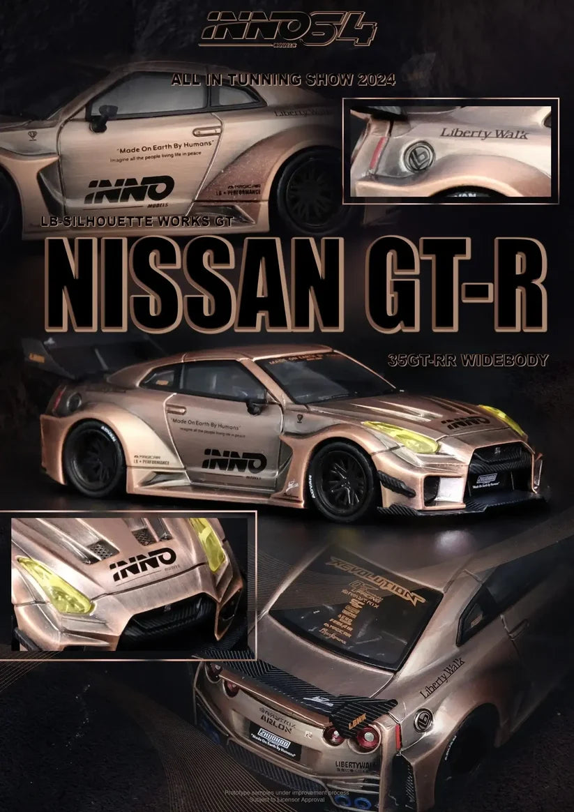 1/64 Inno64 LB-Silhouette Works GT Nissan R35GT-RR All In Tuning 2024 Event Edition Chase model - Inno64 - IN64-LBWKR35-AIT24 - Pre owned