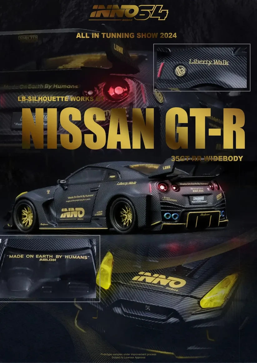 1/64 Inno64 LB-Silhouette Works GT Nissan R35GT-RR All In Tuning 2024 Event Edition - Inno64 - IN64-LBWKR35-AIT24 - Pre owned