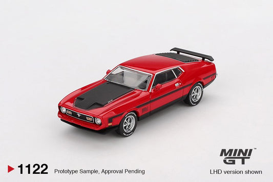 1/64 Ford Mustang Mach1 1971 Race Red - MGT01122