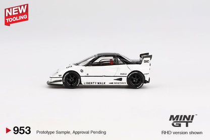 1/64 MAZDA AZ-1 LIBERTY WALK LB40 WHITE 2024 TOKYO AUTO SALON (RHD) BLISTER PACKAGING NEW TOOLING - MGT00953-BL