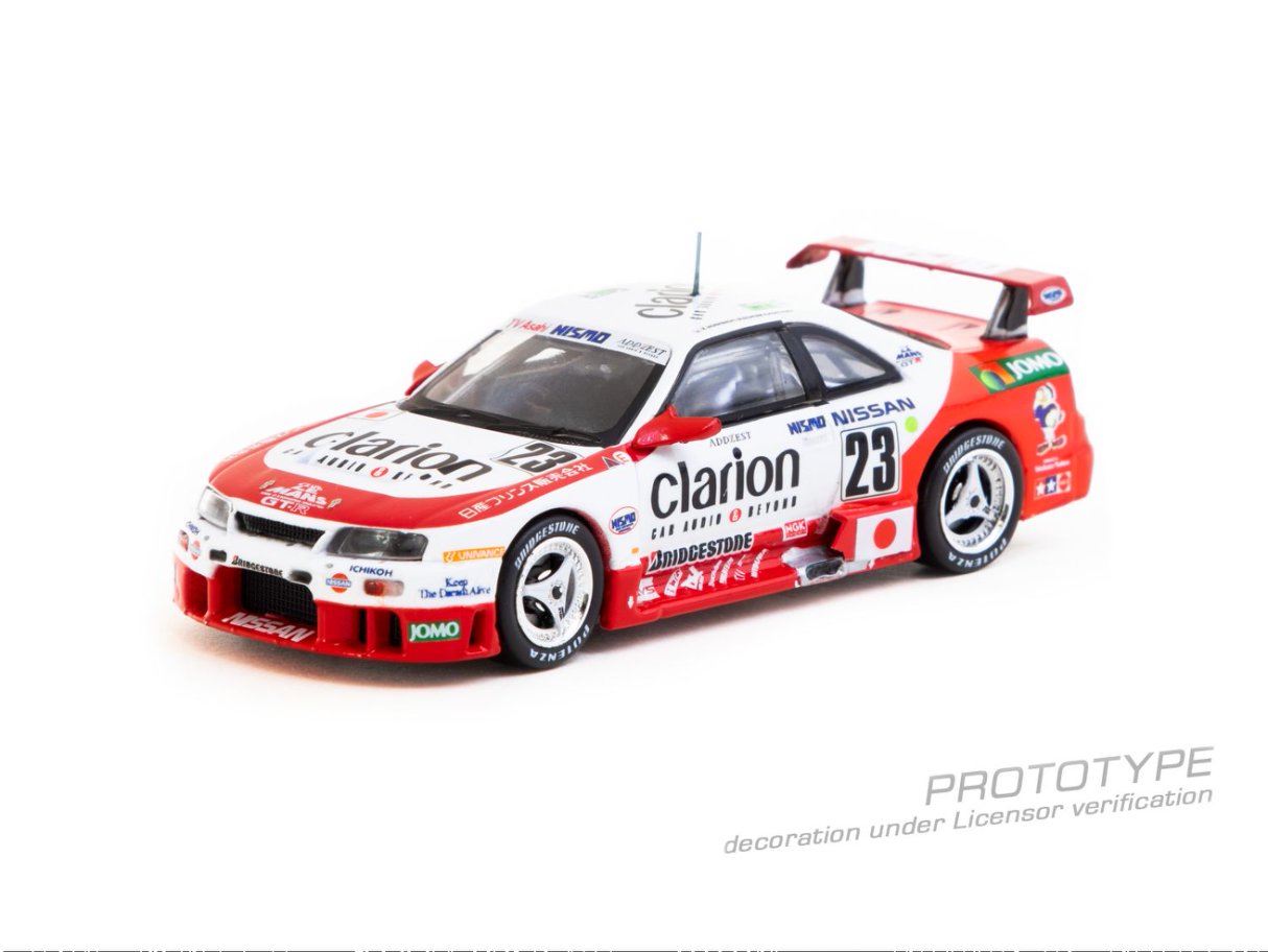 1:64 Nissan NISMO GT-R LM 24h of Le Mans 1995 Presentation K. Hoshino / T. Suzuki / M. Kageyama - T64-067-95LM23