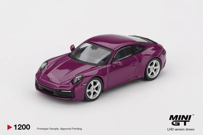 1/64 - PORSCHE 911 (992.1) RUBYSTONE RED SET - MiniGT - MGTS0021