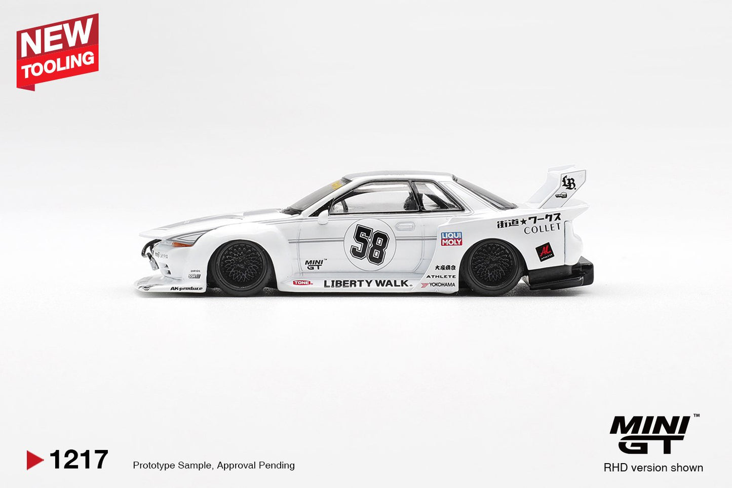 1/64 NISSAN GT-R32 LB-KAIDO WORKS TAS 2025 (RHD) - Mini GT - MGT01217